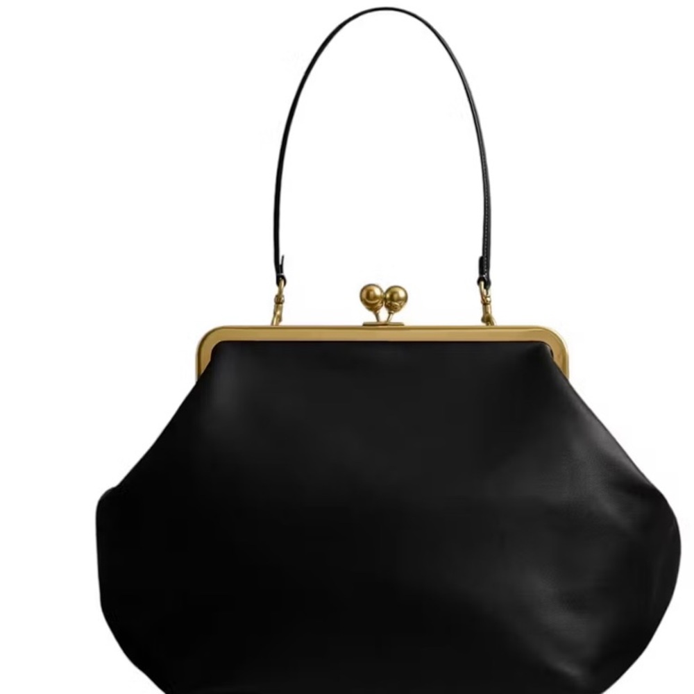 Sold-Coach Kisslock Large Kisslock Bag